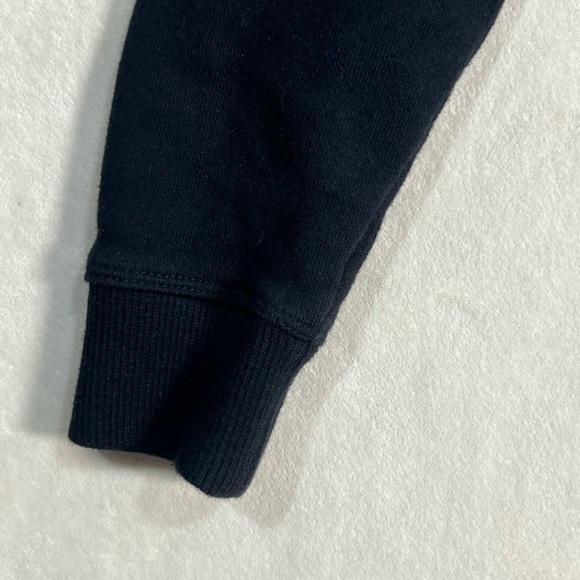 Vince Women’s XS Full Zip Cotton Black Bomber Jacket Coat Trucker EUC Chic - Picture 8 of 13